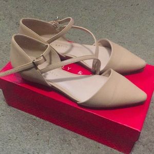 Kelly & Katie Nude Nappa PU